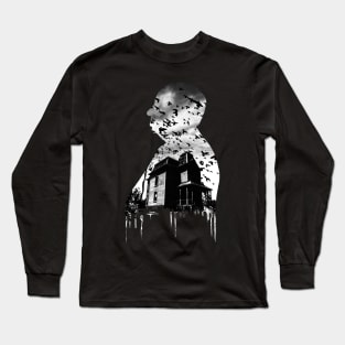 Alfred Hitchcock Silhouette Long Sleeve T-Shirt